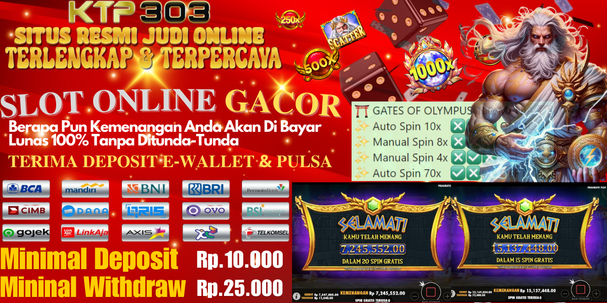 KTP303 Login : Situs Slot Gacor VIP Hari Ini & Slot Online Maxwin Terpercaya